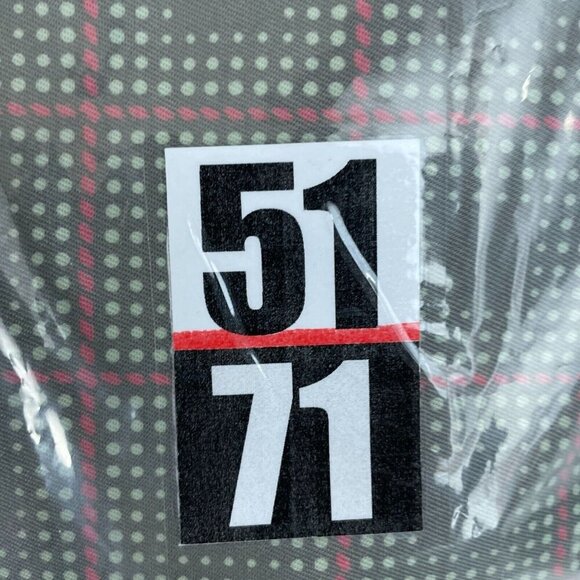 Puma Girls Plaid Capri Golf Pants Size S Gray & Pink Cotton/Elastane Fit 5171 - Picture 9 of 10